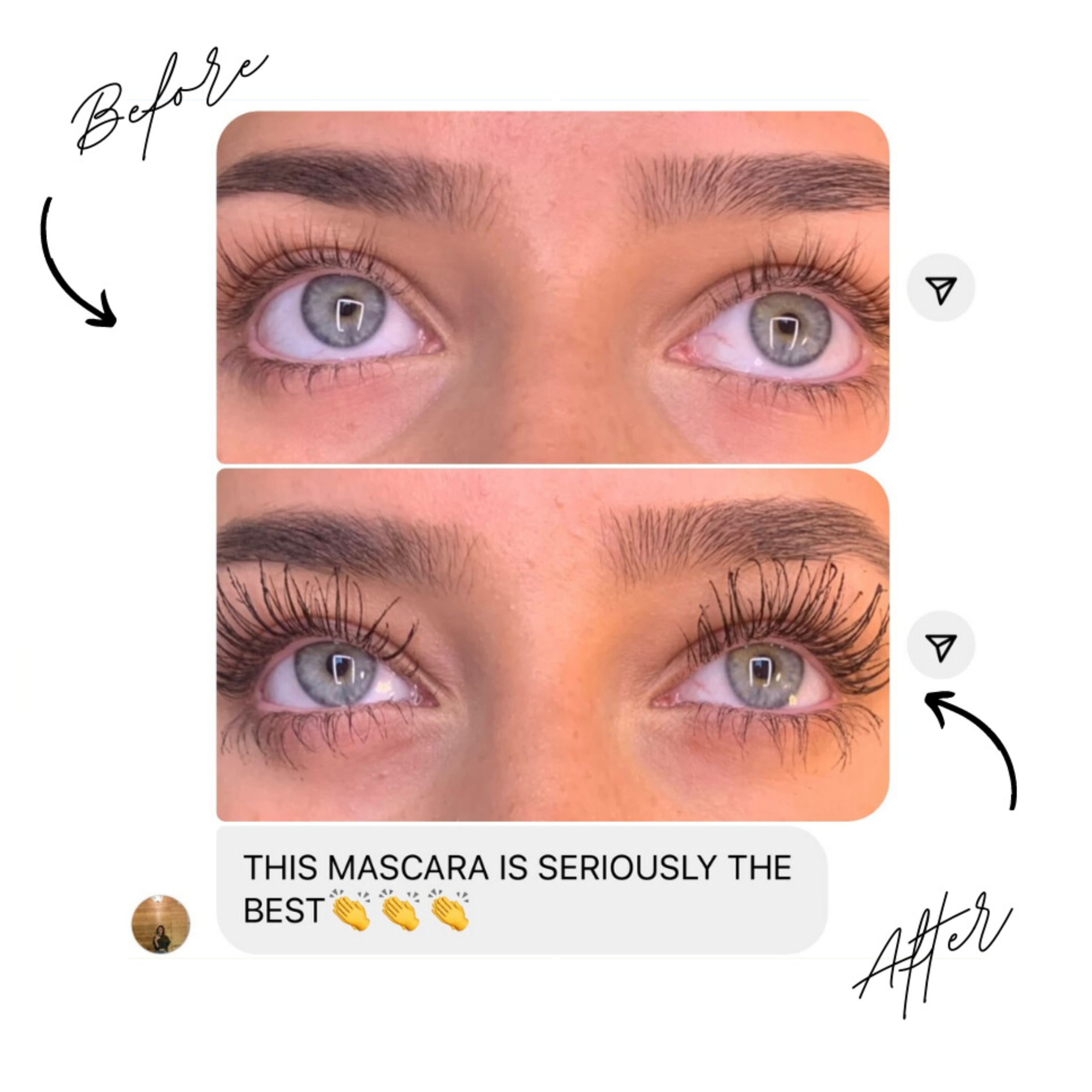GROWSCARA - Eyelash Serum Infused Mascara