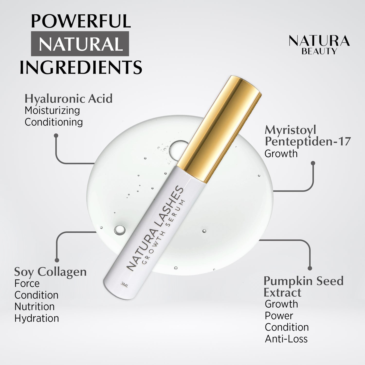 NATURA LASHES Eyelash Growth Serum