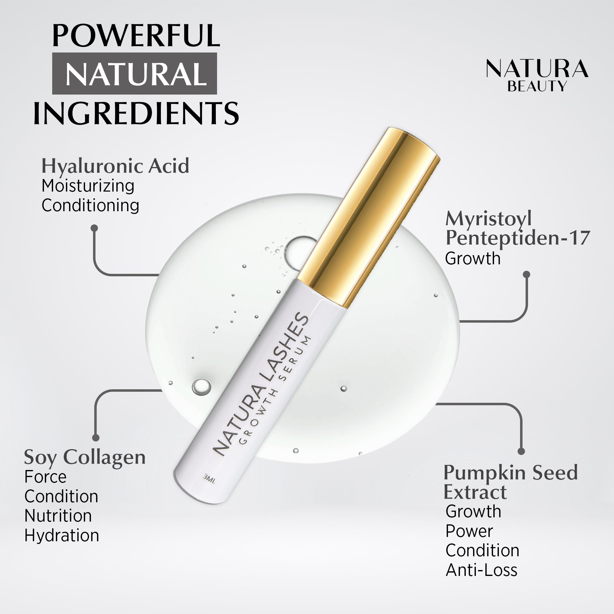 NATURA LASHES Eyelash Growth Serum