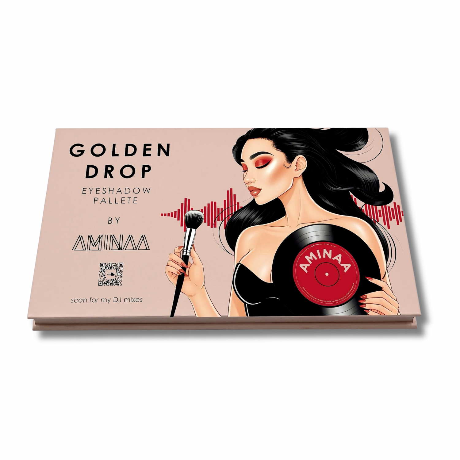 Golden Drop Eyeshadow Pallete By AMINAA